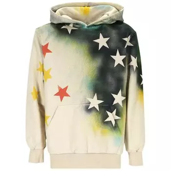 Худи Palm Angels Sprayed Stars, белый