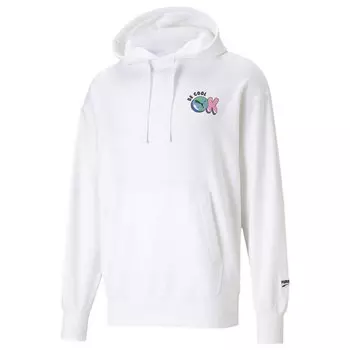 Худи Puma Downtown Graphic, белый
