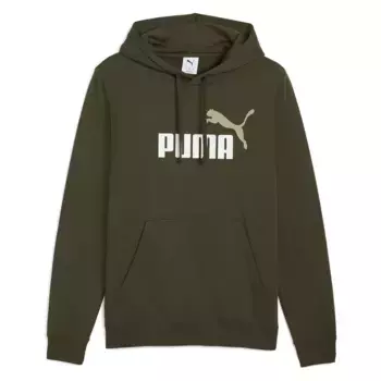 Худи Puma ESS 2 Color No 1 Logo, зеленый