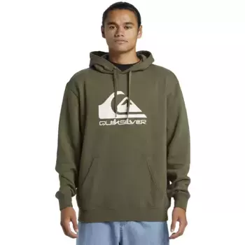 Худи Quiksilver Big Logo, зеленый