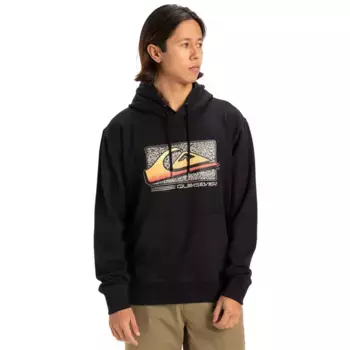 Худи Quiksilver Retro Fade, черный
