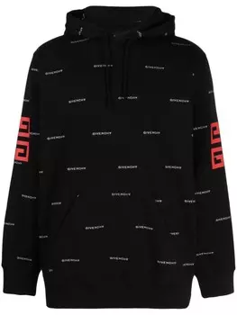 Худи с принтом 4G Givenchy, черный