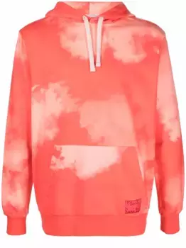 Худи с принтом Paul Smith, красный
