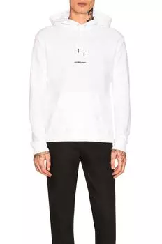 Худи Saint Laurent Logo, белый