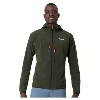 Худи Salewa Puez 2 Durastretch, зеленый