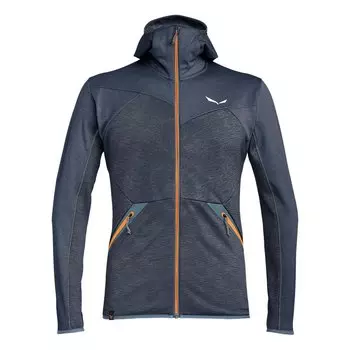 Худи Salewa Puez Melange Polarlite, синий