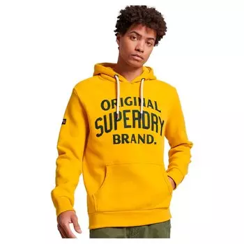 Худи Superdry Athletic Script Graphic, желтый