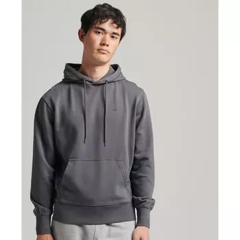 Худи Superdry Code Essential Overdyed, серый