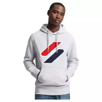 Худи Superdry Code Sl Chenille, белый