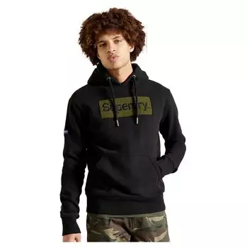 Худи Superdry Core Logo Workwear, черный