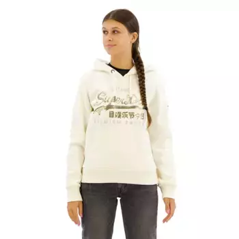 Худи Superdry Embellished Vl Graphic, бежевый