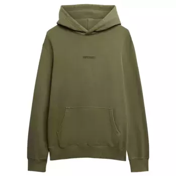 Худи Superdry Micro Logo, зеленый
