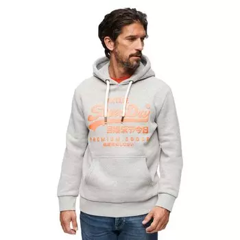 Худи Superdry Neon, серый
