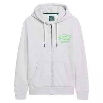 Худи Superdry Neon Vl, серый