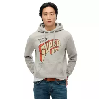 Худи Superdry North Cali, серый