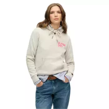 Худи Superdry Rainbow Stripe, бежевый