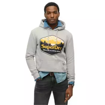 Худи Superdry Sun Tab, серый