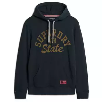 Худи Superdry Track & Field Graphic, черный