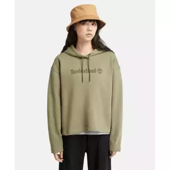 Худи Timberland Brushed Back, зеленый