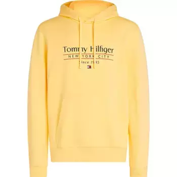Худи Tommy Hilfiger Center Stack, желтый