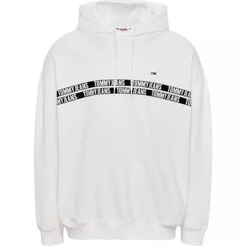 Худи Tommy Jeans Tape Program, белый