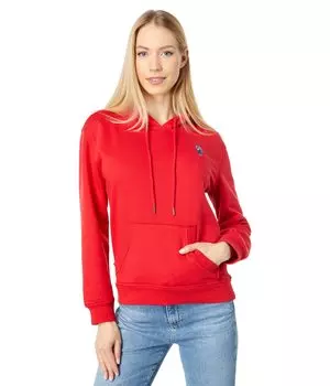 Худи U.S. POLO ASSN., Long Sleeve High-Low Fleece Hoodie