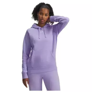 Худи Under Armour Rival Fleece, фиолетовый