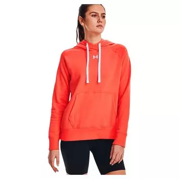 Худи Under Armour Rival Fleece HB, оранжевый