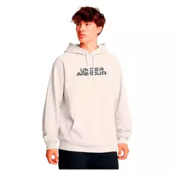 Худи Under Armour Rival Fleece Textured ColdGear, белый