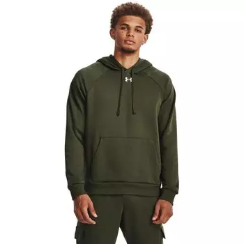 Худи Under Armour Rival Fleece, зеленый