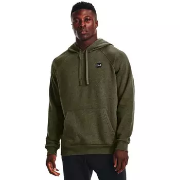 Худи Under Armour Rival Fleece, зеленый