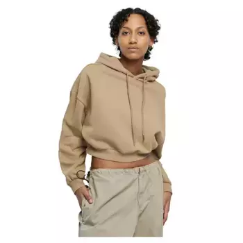 Худи Urban Classics Cropped Heavy, бежевый
