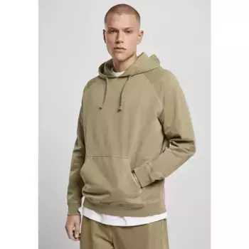 Худи Urban Classics Overdyed, зеленый