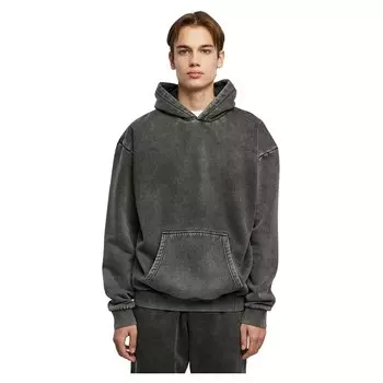Худи Urban Classics Stone Washed, черный