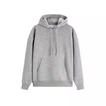 Худи Zara Basic, серый мергель