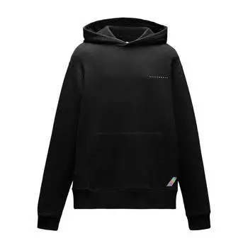 Худи Zara With Iridescent Logo, черный