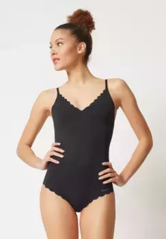 Худое тело, бесшовное нижнее белье Skiny, черный