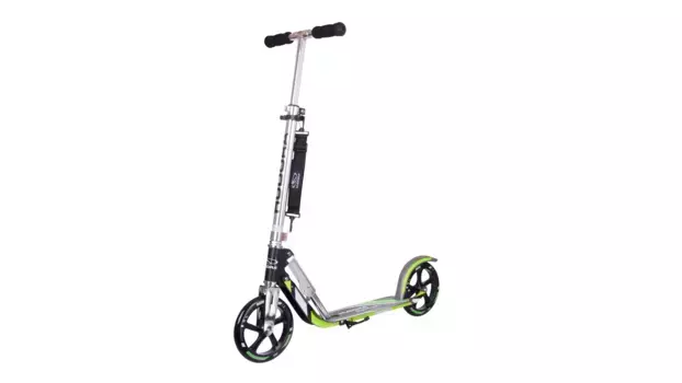 Hudora Самокат BigWheel 205, черный/зеленый 14695