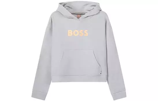 HUGO BOSS Свитшот женский светло-серый