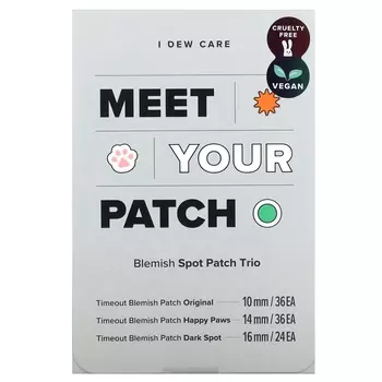 I Dew Care Meet Your Patch Blemish Spot Patch Trio 96 патчей