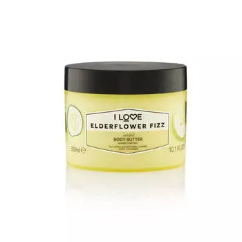 I Love Scented Body Butter увлажняющее масло для тела Elderflower Fizz 300мл