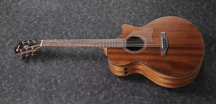 Ibanez AE295 Акустическая электрогитара, натуральный глянец Ibanez AE295 Electric Guitar,