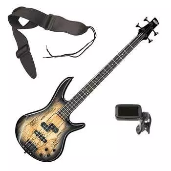 Ibanez GSR200SM 4-х струнная бас-гитара - Grey Burst BONUS PAK