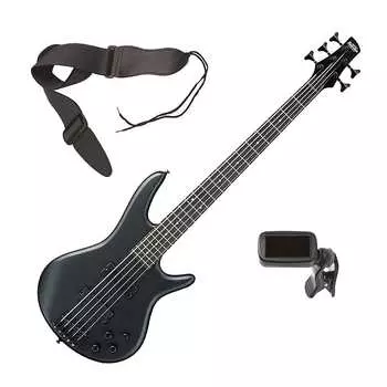 Ibanez GSR205B 5-струнная бас-гитара, черный BONUS PAK