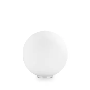 Ideal Lux MAPA TL1 D30, Белый, Стекло, Металл, Спальня, Гостиная, IP20, E27, 1 лампочка(и) IdealLux