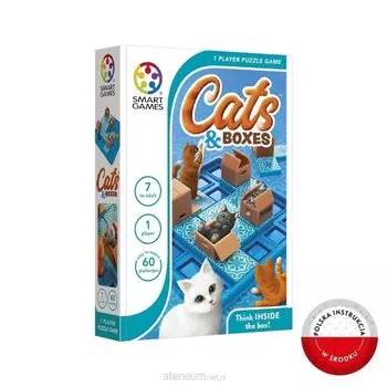 Игра-головоломка Cats & Boxes (ENG) Smart Games IUVI Games