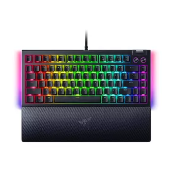 Игровая клавиатура Razer BlackWidow V4 75%, Orange Hot Swap Switch, с подставкой, черный, английская раскладка