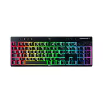 Игровая клавиатура Razer BlackWidow V4 Low Profile Hyperspeed, Orange Switch, чёрный, английская раскладка