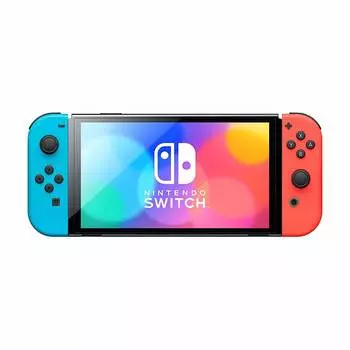 Игровая консоль, Nintendo Switch OLED, Neon Blue and Neon Red, Nintendo