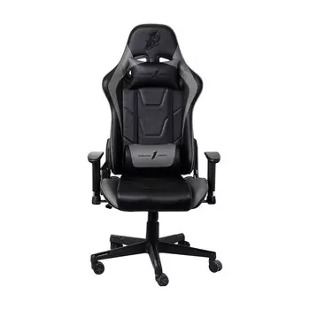 Игровое кресло 1stPlayer FK2, черный/серый